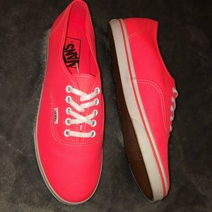 Hot pink Atwood low vans